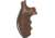 Hogue K or L Rd. Pau Ferro Gun Grip, Checkered 19301