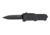 Hogue Mini Incursion Automatic Folding Knife, 3.1in, Double Edge Blade, Black Finish, Matte Black Handle, 54076-EXLKRL