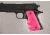 Hogue Officers Model Rubber Grip with Finger Grooves Pink 43007
