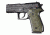 Hogue Rex Zero 1 Grip, Piranha, G10 G-Mascus, Green Lava 92128