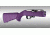 Hogue Ruger 10/22 Takedown Rubber OverMold Stock w/ STD Barrel Channel Purple, 21046