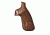 Hogue S&amp;W Jerry Miculek Logo Series N-Frame Conversion Square Butt Grip, Pau Ferro, Checkered 190664