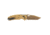Hogue SIG K320 M17/M18, Folding Knife, PVD Finish, Coyote Tan Blade and Frame, Tanto Point, 3.5 Blade Length, CPM-S30V Blade Steel, Plain Edge, ABLE Lock