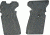 Hogue SIG Sauer P239 Checkered G-10, G-Mascus Black/Gray 31177-BLKGRY