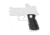 Hogue Sig Sauer P320 9/40/357, Wrapter Rubber Adhesive Grip, Block Texture, Medium Grip Module Full Size, Black, 17638