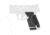 Hogue Smith &amp; Wesson M&amp;P Full Size 45, Wrapter Rubber Adhesive Grip, Block Texture, All Backstraps, Black, 17458