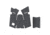 Hogue Wrapter Adhesive Grip Heavy Grit Glock 43X/48, Pistol Grip, Matte Black, 18269