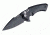 Hogue - X5 Folder, G-mascus Black - 34559 Spear Point 4 Inch