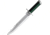 Hollywood Collectibles Rambo First Blood Bowie Fixed Blade Knife,14in,OD Green Cord Wrapped,Plain HC9292