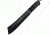 Hollywood Collectibles Rambo IV Signature Machete,18in Black Plain,Black Leather HC9299
