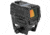 Holosun AEMS PRO X2 1x 1.1x0.87in Reflex Red Dot Sight, Gold 2 MOA Dot Reticle, Black, AEMS-PRO-X2-GD