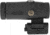 Holosun HM3X Red Dot Magnifier, 3X, Integrated QD Mount w/Optional Spacer, Black, HM3X