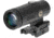 Holosun HM3X Red Dot Magnifier, 3X, Integrated QD Mount w/Optional Spacer, Black, HM3X