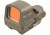 Holosun HS510C 1x Open Reflex Sight, Red 2 MOA dot 65 MOA Circle Reticle, Flat Dark Earth, HS510C-FDE-R