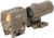 Holosun OPMOD AEMS Red Dot &amp; HM3XT Magnifier Combo, Green MRS, Flat Dark Earth, AEMS 221311&amp;HM3XT-FDE