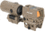 Holosun OPMOD AEMS Red Dot &amp; HM3XT Magnifier Combo, Green MRS, Flat Dark Earth, AEMS 221311&amp;HM3XT-FDE