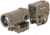 Holosun OPMOD AEMS Red Dot &amp; HM3XT Magnifier Combo, Red MRS, Flat Dark Earth, AEMS 211311&amp;HM3XT-FDE