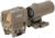 Holosun OPMOD AEMS Red Dot &amp; HM3XT Magnifier Combo, Red MRS, Flat Dark Earth, AEMS 211311&amp;HM3XT-FDE