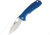Honey Badger Knives Large Leaf Linerlock Blue