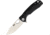 Honey Badger Knives Small Linerlock Folding Knife, 2.75 satin finish D2 tool steel drop point blade, Black textured GRN handle, HB1026