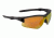 Howard Leight Acadia Safety Eyewear with Hardcoat lens coating, Black Frame, Red Mirror Lens, One size fits most R-02219