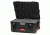 HPRC 2700W Wheeled Hard Case, Cubed Foam, Black HPRC2700WFBLACK