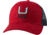 HUK Performance Fishing Filled Barb U Trucker - Mens, Scarlet Blaze, 1US, H3000466-621-1