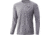 HUK Performance Fishing Horizon Lines Pursuit Long Sleeve - Men's, Sharkskin, Medium, H1200370-028-M