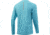 HUK Performance Fishing Pursuit Vented Long Sleeve Tee - Mens, Scuba Blue, 2XL, H1200150-432-XXL