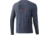 HUK Performance Fishing United L/S Pocket Tee - Men's, Sargasso Sea Heather, XL, H1000351-416-XL