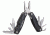 Humvee 9-Bulb LED Flashlight and Pocket Pliers Set, 2-Piece, Black HMV-KC-4BLK
