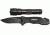 Humvee Emergency Rescue Knife and Tactical LED Flashlight Set, 2-Piece, Black HMV-KC-ER1