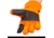 Huntworth Seward Hunting Glove - Mens, Blaze, Large, E-1005-203-L