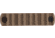 IMI Defense 9 Notch M-LOK Rail Section, Polymer, FDE, 14493
