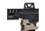 IMI Defense 1.4in Red Dot Sight Mount, Black, IMI-Z3104