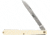 Imperial Schrade Folding Sampler Fruit Knife, Medium 3Cr13 Stainless Steel Blade, POM Handle, Silver, SS12