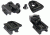 Trijicon Electro Optics Wilcox Helmet Interface Bridge Assembly, M250/M300W, Black AC62004