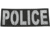 IR.Tools Police Garrison Large Patches, Grey/Black, 8X3in, P-0066-06-001-PK