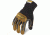 Ironclad Mens Ranchworx 2 Glove, Black and Tan w/Tan Palm, S RWG2-02-S