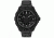 ISOBrite T100 Eclipse Watch Green &amp; Orange Tritium With Polyurethane Band, Black, Small ISO212
