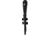 J. Adams Sheffield England Commando Dagger, 12in Overall, 7in Mirror Double Edge Stainless Dagger Blade, Black Textured Stainless Handle, SHE028