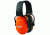Jackson Safety Vibe 22 and 23 Earmuff: Vibe 23 Headband, NRR 23 Earmuff, Orage 20773