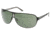 Jaguar 37538 Black-Gunmetal Frame,Green Polarized Lenses Mens Sunglasses 37538-721