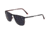 Jaguar 37588 Sunglasses, Gunmetal, Nano Lenses, 57-17-145, 37588-6500