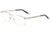 Jaguar Ultimate 35813 Progressive Prescription Eyeglasses, Bi-Color Frame, JG35813009PR