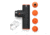 Jawku Mini Muscle Blaster, Black/Orange, MB-Mini