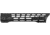 JE Machine Tech AR-15 M-Lok Free Float Clamp On Quad Rail Handguard, 12 in, Barrel Nut Included, No Anti Rotation Tabs, Black, PS-223MLK12GBLK-NAR