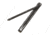Jesse James Nomad Swing Blade Folding Knife, 4in Black Uddeholm Aeb-L Steel Tanto Blade, Black Titanium Handle, JJKC1B