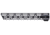 JL Billet Angle Cut M-Lok Handguard, Low Profile, AR10, .308, 15 inch, Black JLB-MLA-308-15L-A