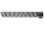 JL Billet Angled AR-15 M-Lok Free-Float Handguard, 17 inch, Black, JLB-MLA-17-A
